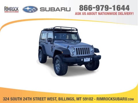 2014 Jeep Wrangler for sale at RIMROCK SUBARU in Billings MT