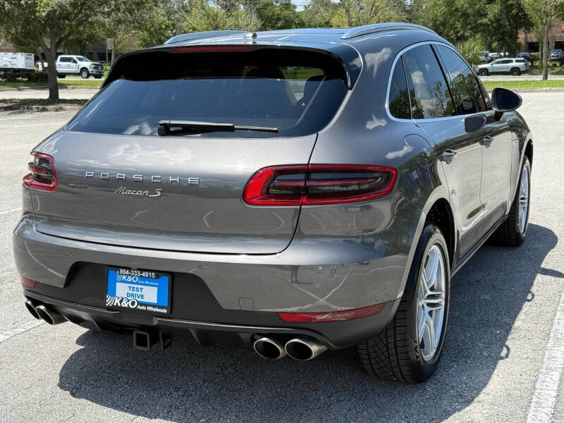 2016 Porsche Macan S