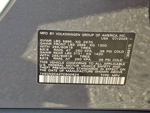 2026 Volkswagen Atlas Peak Edition 4Motion