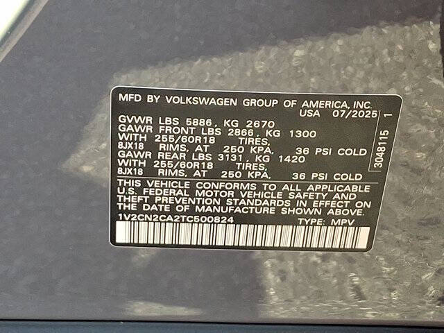 2026 Volkswagen Atlas Peak Edition 4Motion