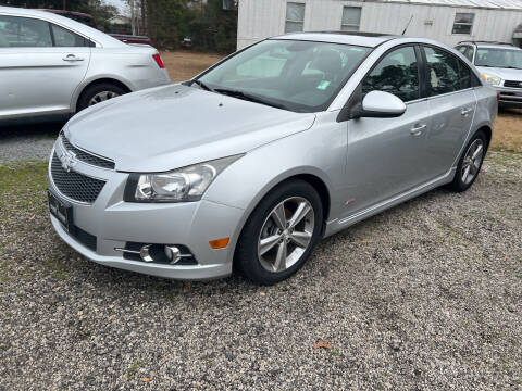 2013 Chevrolet Cruze for sale at Baileys Truck and Auto Sales in Effingham SC