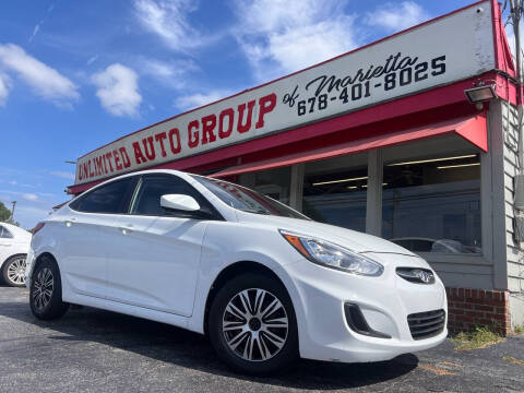 2015 Hyundai Accent for sale at Unlimited Auto Group of Marietta in Marietta GA