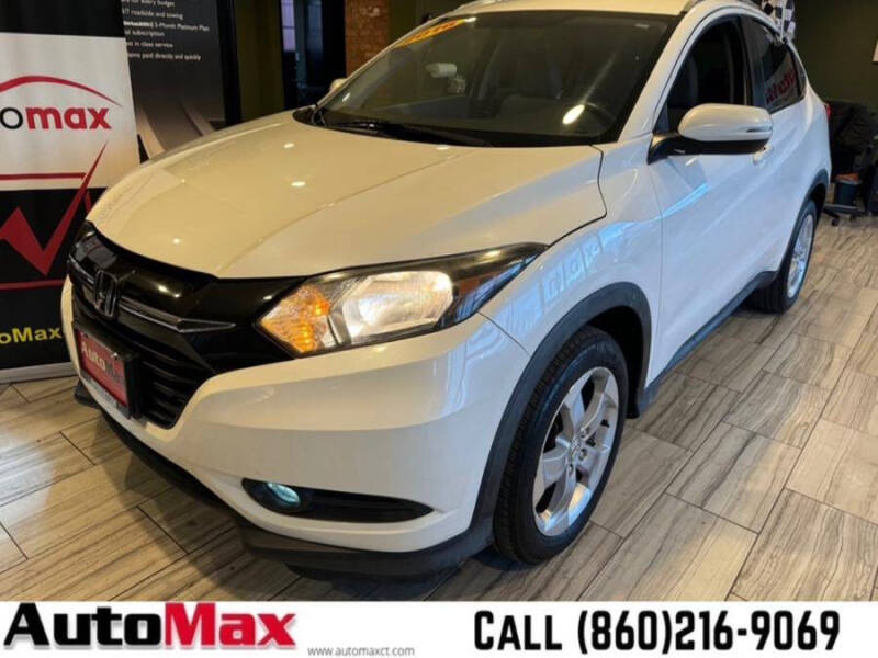 2016 Honda HR-V for sale at AutoMax in West Hartford CT