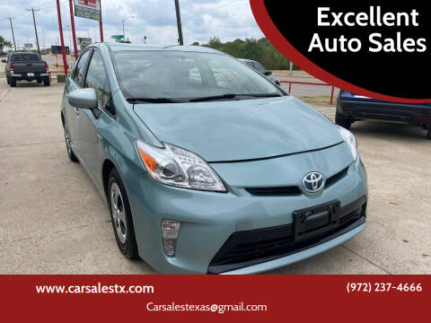 2012 Toyota Prius for sale at Excellent Auto Sales in Grand Prairie TX