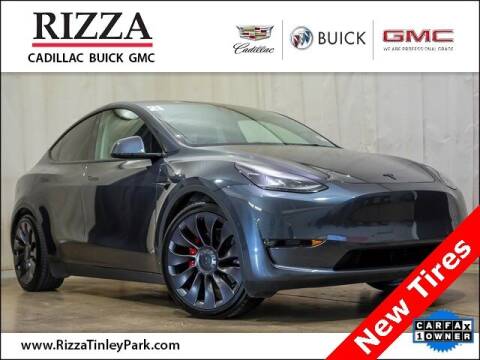 2021 Tesla Model Y for sale at Rizza Buick GMC Cadillac in Tinley Park IL