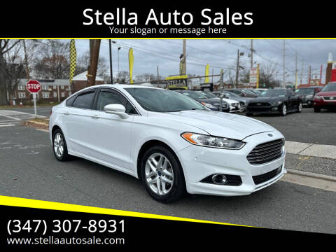 2014 Ford Fusion for sale at Stella Auto Sales in Linden NJ