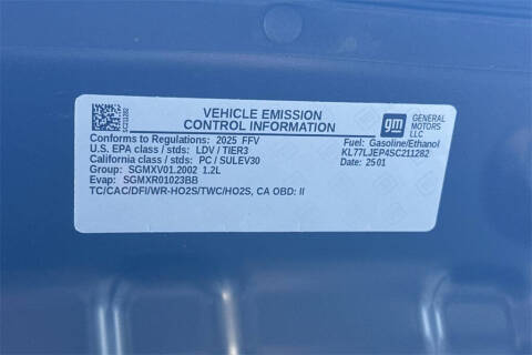 2025 Chevrolet Trax RS