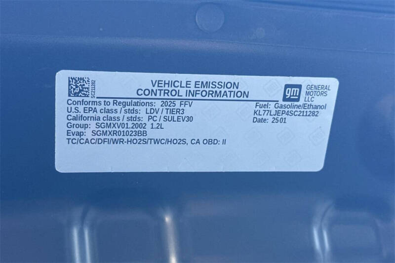 2025 Chevrolet Trax RS