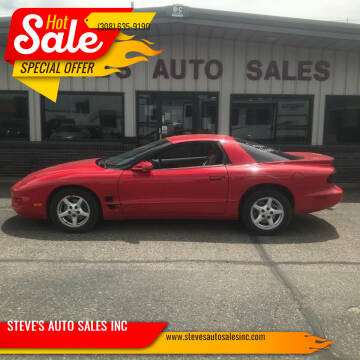 1999 Pontiac Firebird for sale at STEVE'S AUTO SALES INC in Scottsbluff NE