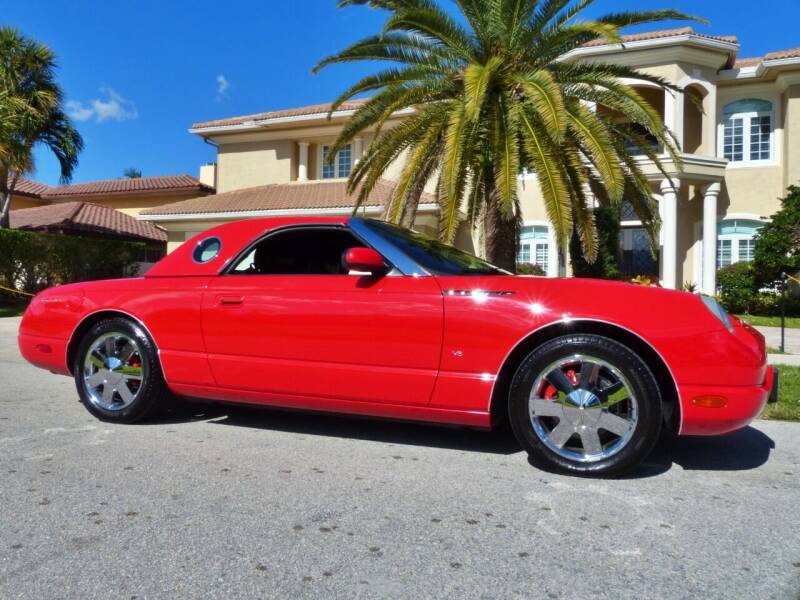 2003 Ford Thunderbird for sale at Lifetime Automotive Group in Pompano Beach FL
