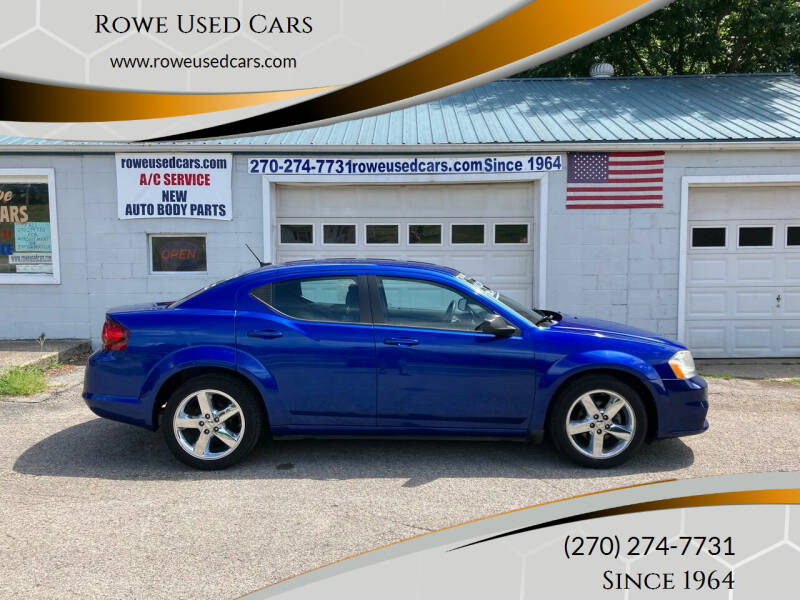 2013 Dodge Avenger for sale at Rowe Used Cars in Beaver Dam KY