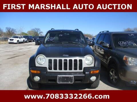 2004 Jeep Liberty for sale at First Marshall Auto Auction in Harvey IL