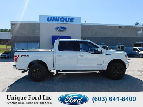 2019 Ford F-150 for sale at Unique Motors of Chicopee - Unique Ford in Goffstown NH
