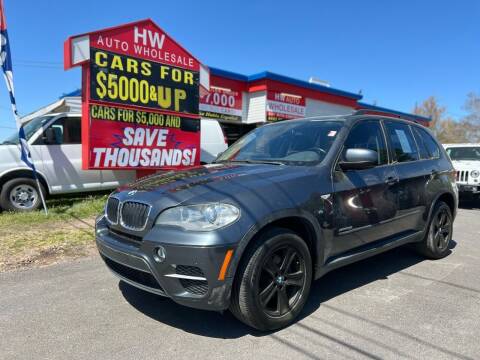 2012 BMW X5 for sale at HW Auto Wholesale in Norfolk VA