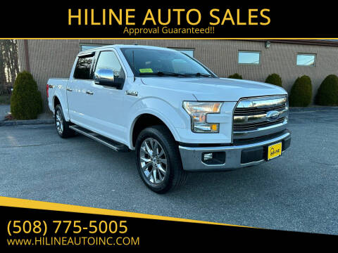 2016 Ford F-150 for sale at HILINE AUTO SALES in Hyannis MA