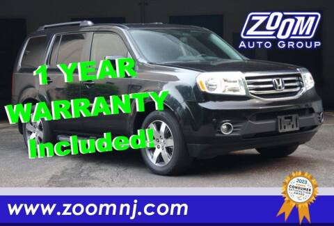 2015 Honda Pilot for sale at Zoom Auto Group in Parsippany NJ
