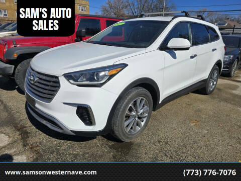 2017 Hyundai Santa Fe for sale at SAM'S AUTO SALES in Chicago IL
