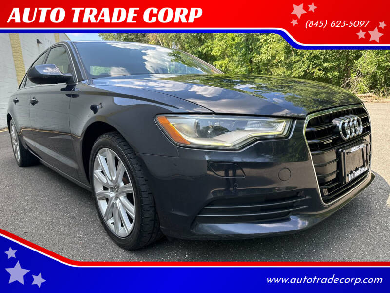2013 Audi A6 for sale at AUTO TRADE CORP in Nanuet NY