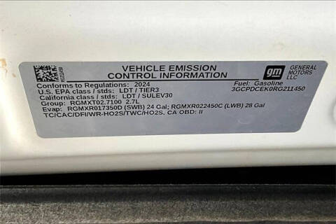 2024 Chevrolet Silverado 1500