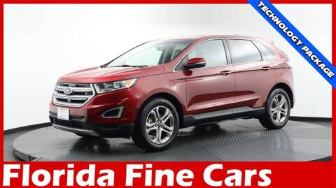 2018 Ford Edge for sale at Florida Fine Cars - West Palm Beach in West Palm Beach FL