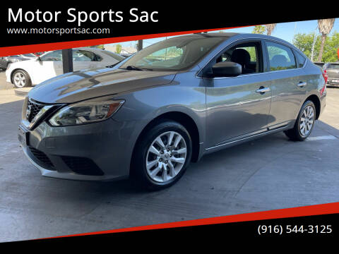 2017 Nissan Sentra for sale at Motor Sports Sac in Sacramento CA