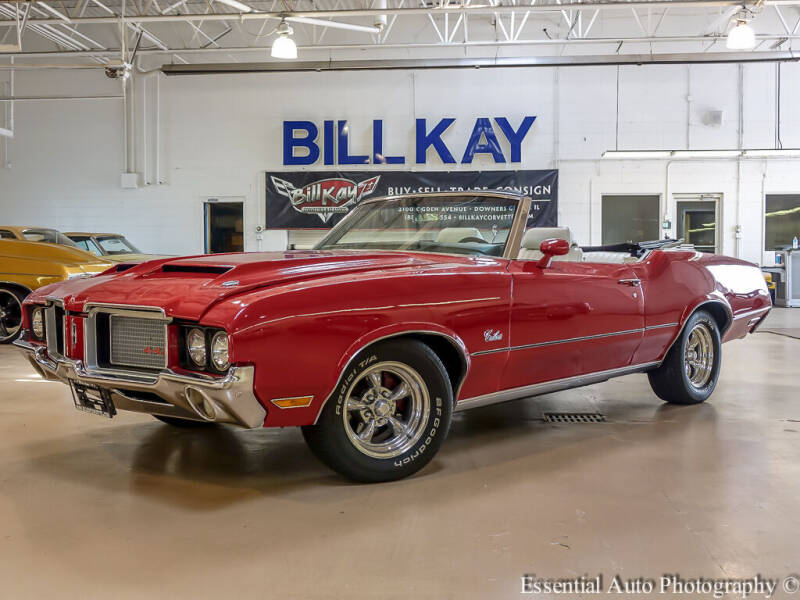 1972 Oldsmobile Cutlass for sale at Bill Kay Corvette's and Classic's in Downers Grove IL