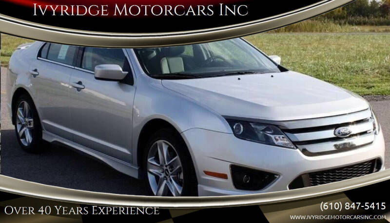 2011 Ford Fusion for sale at Ivyridge Motorcars Inc in Ottsville PA