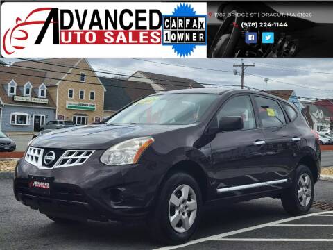 2013 Nissan Rogue for sale at Advanced Auto Sales in Dracut MA