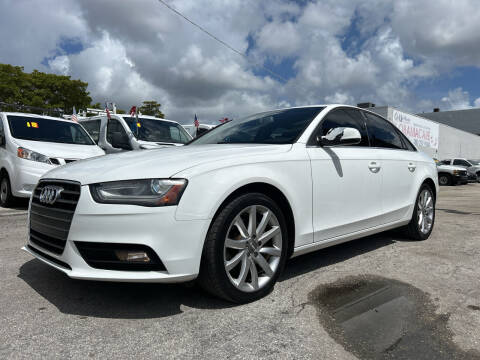 2013 Audi A4 for sale at Florida Auto Wholesales Corp in Miami FL