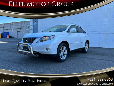 2012 Lexus RX 350 for sale at Elite Motor Group in Lindenhurst NY