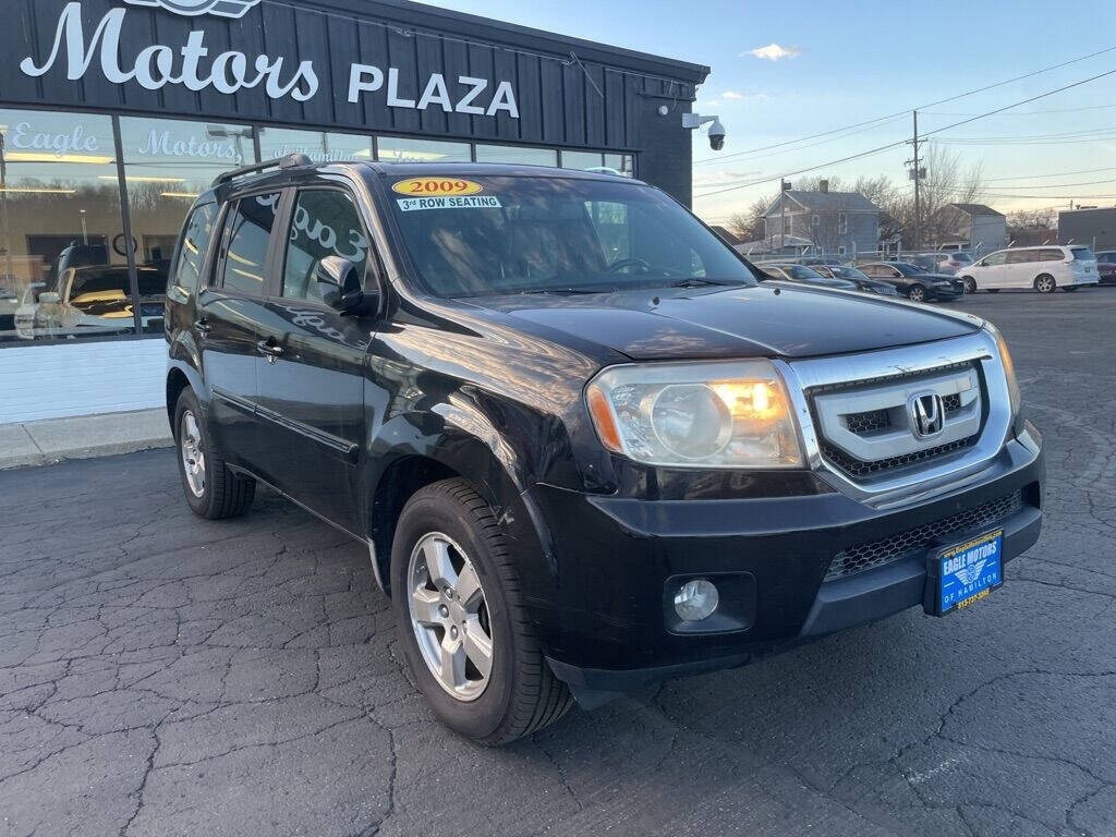 Black 2009 Honda Pilot EX-L 4x4 EX-L 4dr SUV 1