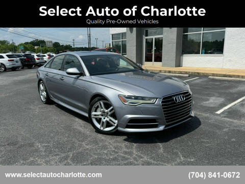 2016 Audi A6 for sale at Select Auto of Charlotte in Matthews NC