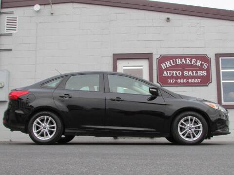 2016 Ford Focus for sale at Brubakers Auto Sales in Myerstown PA