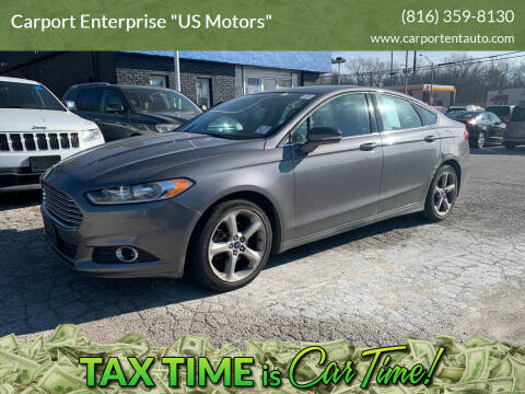 2013 Ford Fusion for sale at Carport Enterprise "US Motors" - Kansas in Kansas City KS