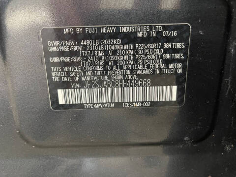 2017 Subaru Forester 2.5i