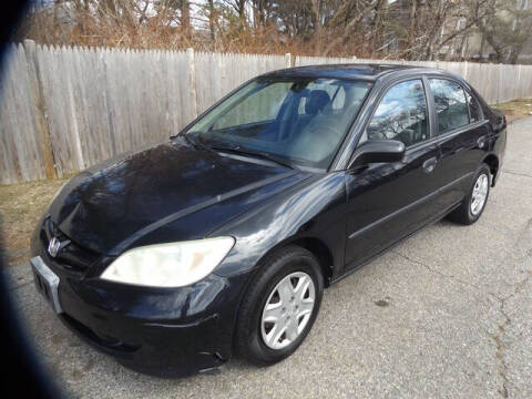 2005 Honda Civic for sale at Wayland Automotive in Wayland MA