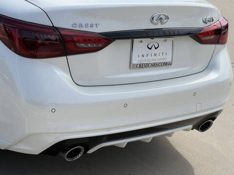 2024 Infiniti Q50 Red Sport 400