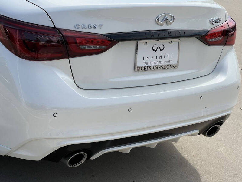 2024 Infiniti Q50 Red Sport 400