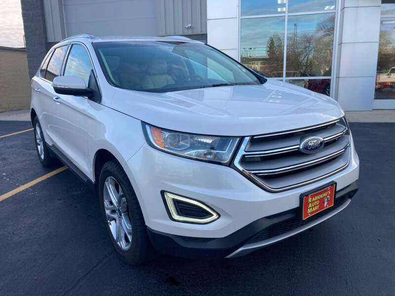 2017 Ford Edge for sale at RABIDEAU'S AUTO MART in Green Bay WI
