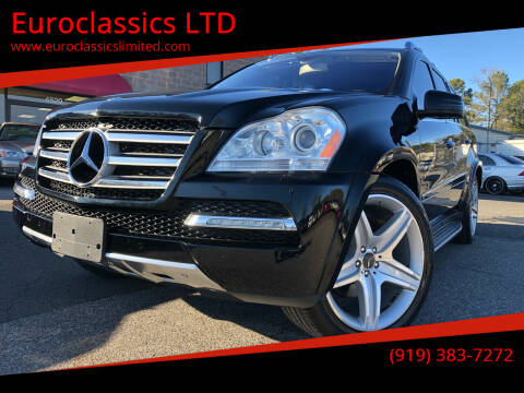 2011 Mercedes-Benz GL-Class for sale at Euroclassics LTD in Durham NC