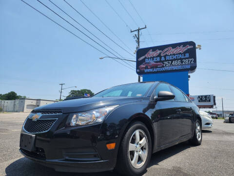2014 Chevrolet Cruze for sale at Auto Outlet Sales and Rentals in Norfolk VA