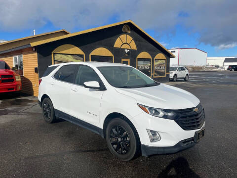 2021 Chevrolet Equinox for sale at BELOW BOOK AUTO SALES in Idaho Falls ID