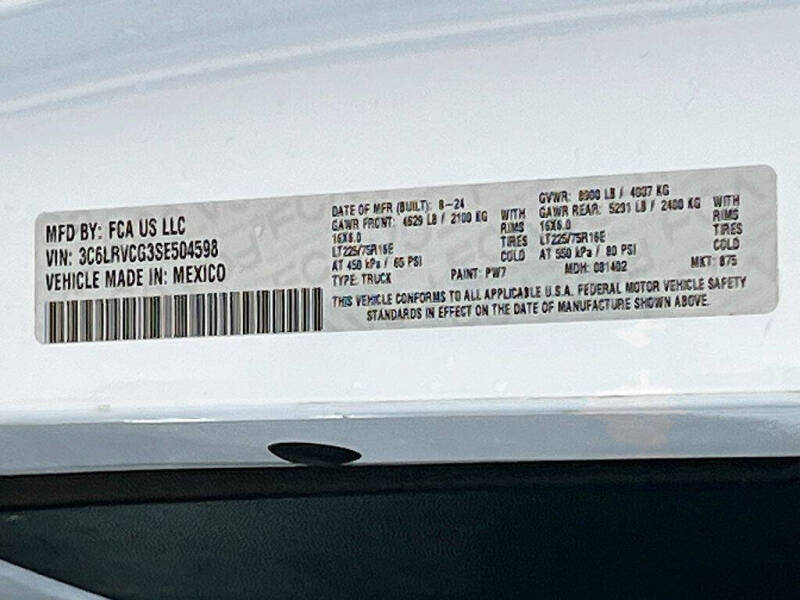 2025 RAM ProMaster