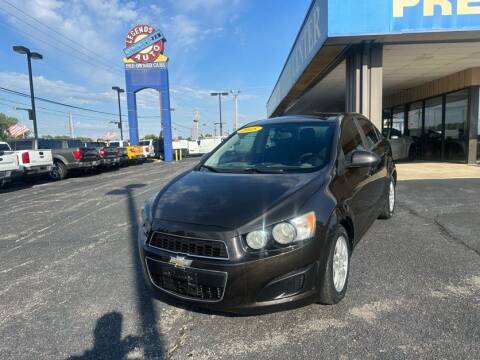 2015 Chevrolet Sonic for sale at Legends Auto Sales in Bethany OK