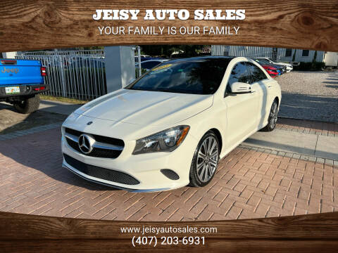 2018 Mercedes-Benz CLA for sale at JEISY AUTO SALES in Orlando FL