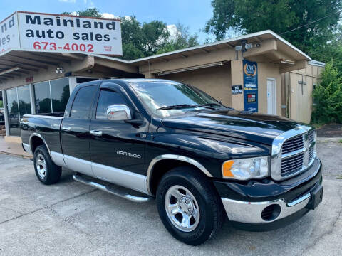 2004 Dodge Ram Pickup 1500 for sale at Mainland Auto Sales Inc in Daytona Beach FL