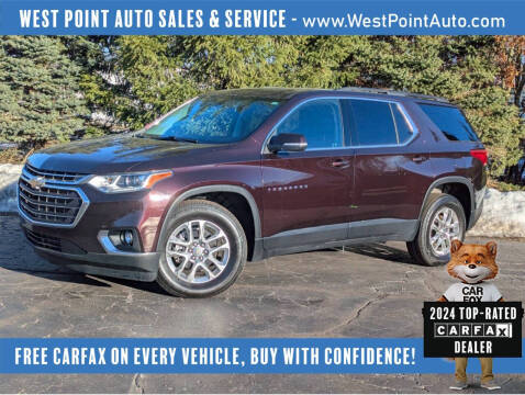 2021 Chevrolet Traverse for sale at West Point Auto Sales & Service in Mattawan MI