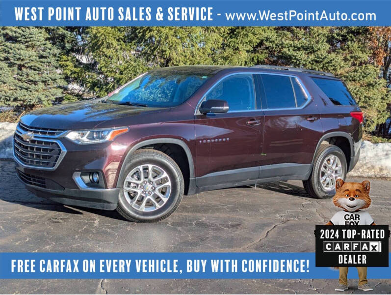 2021 Chevrolet Traverse for sale at West Point Auto Sales & Service in Mattawan MI