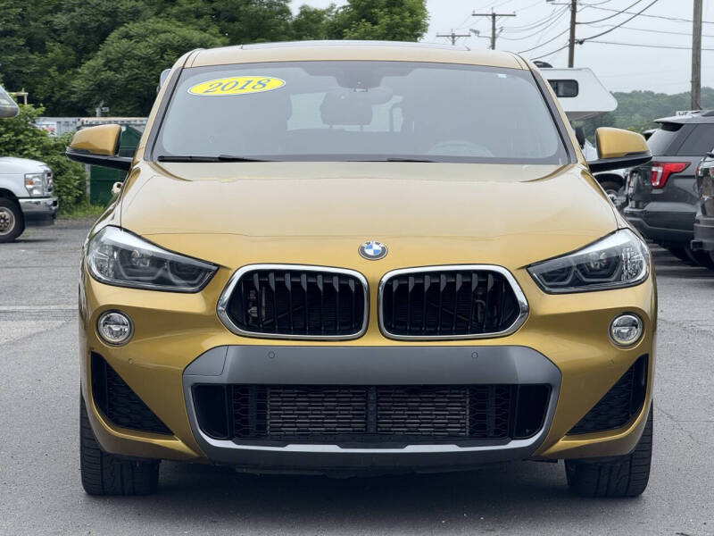 Used 2018 BMW X2 28i with VIN WBXYJ5C33JEB19576 for sale in Worcester, MA