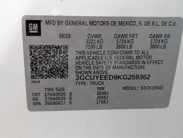 2019 Chevrolet Silverado 1500